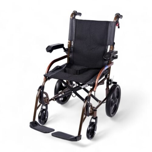 Comfort Plus GK863LABJ-12 Jet Black Transfer Alüminyum Tekerlekli Sandalye