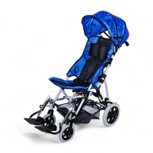 Comfort Plus DM-BOSS Mavi Engelli Pediatrik Baston Puset